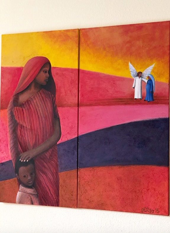 Hagar-painting